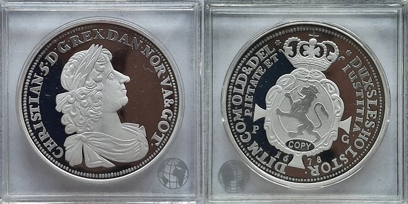 Naslag Deense Speciedaler 1678, Postzegels en Munten, Verzenden, Overige materialen