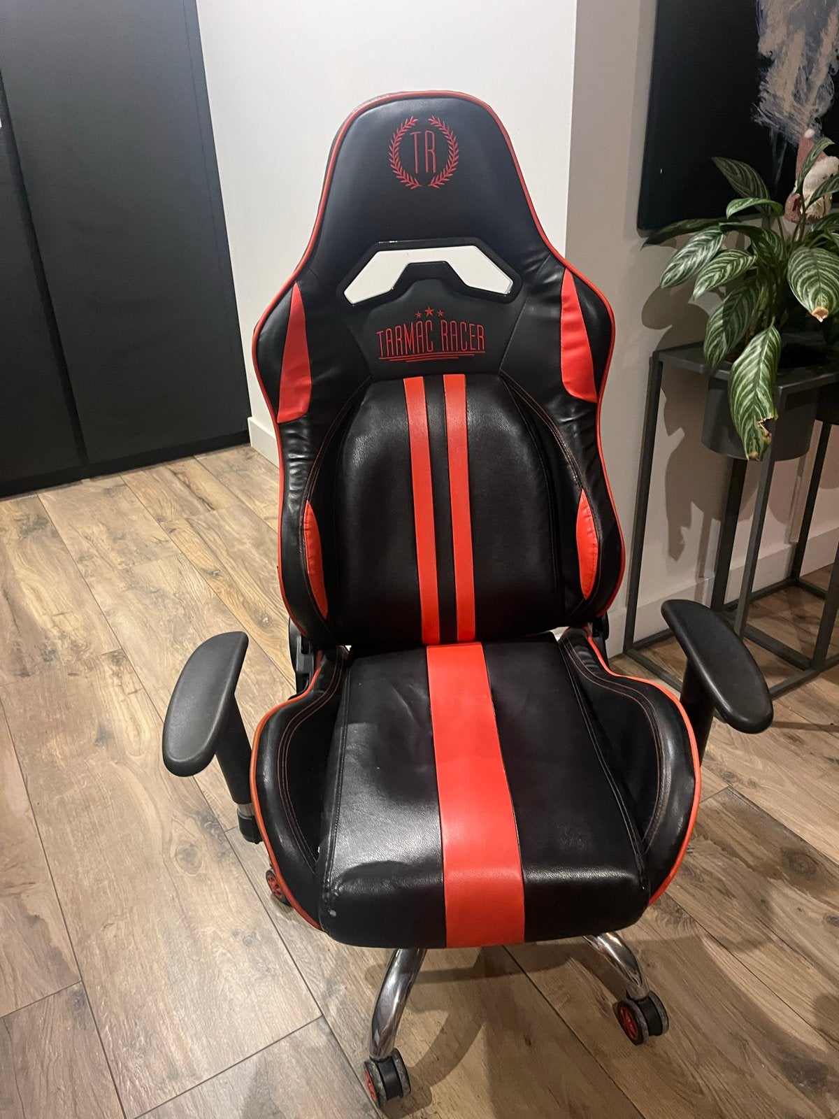 Tarmac Racer Gaming Bureaustoel Rood/Zwart, Ophalen, Gebruikt, Zwart, Gaming bureaustoel
