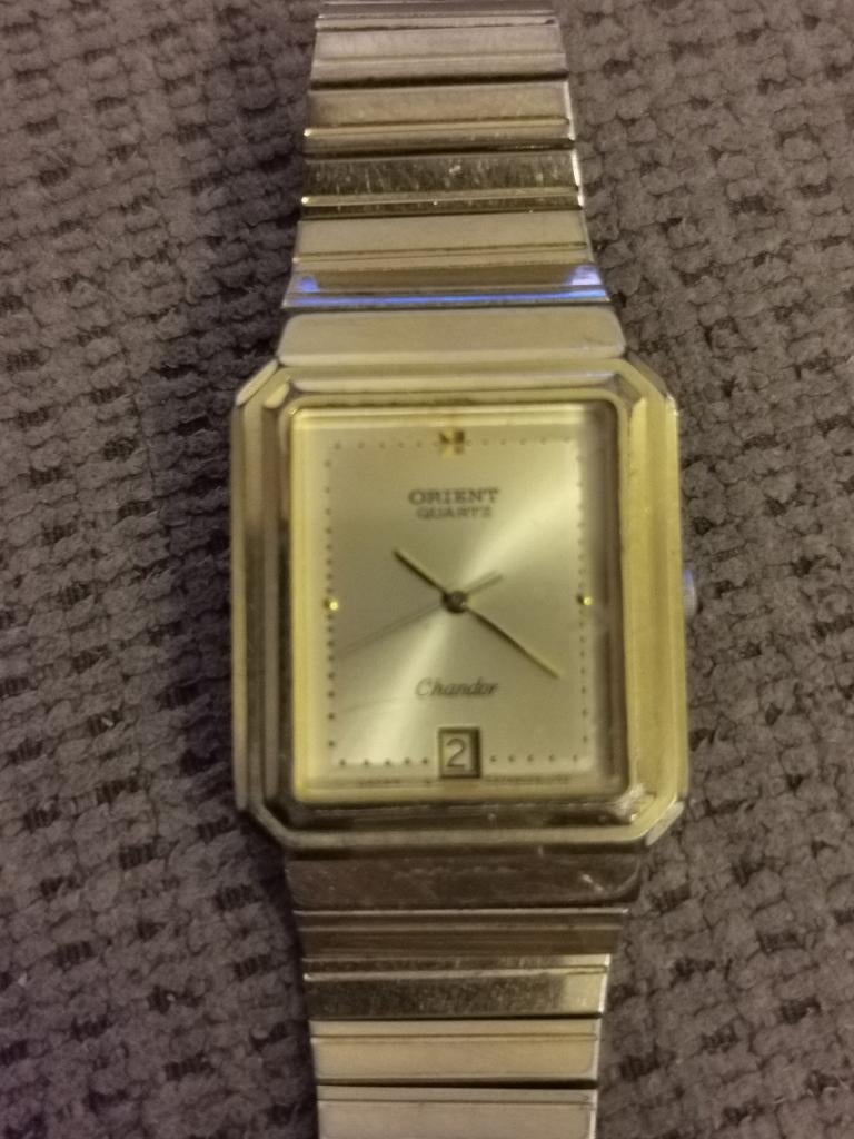 Orient heren horloge., Sieraden, Tassen en Uiterlijk, Horloges | Heren, Verzenden, Staal, Overige merken