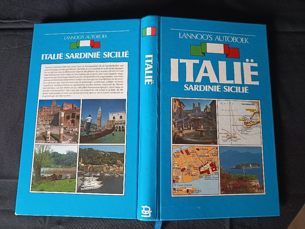 Lannoo's Autobook Italië, Sardinië, Sicilië - Reisgids, Boeken, Reisgidsen, Gelezen, Reisgids of -boek, Europa, Overige merken