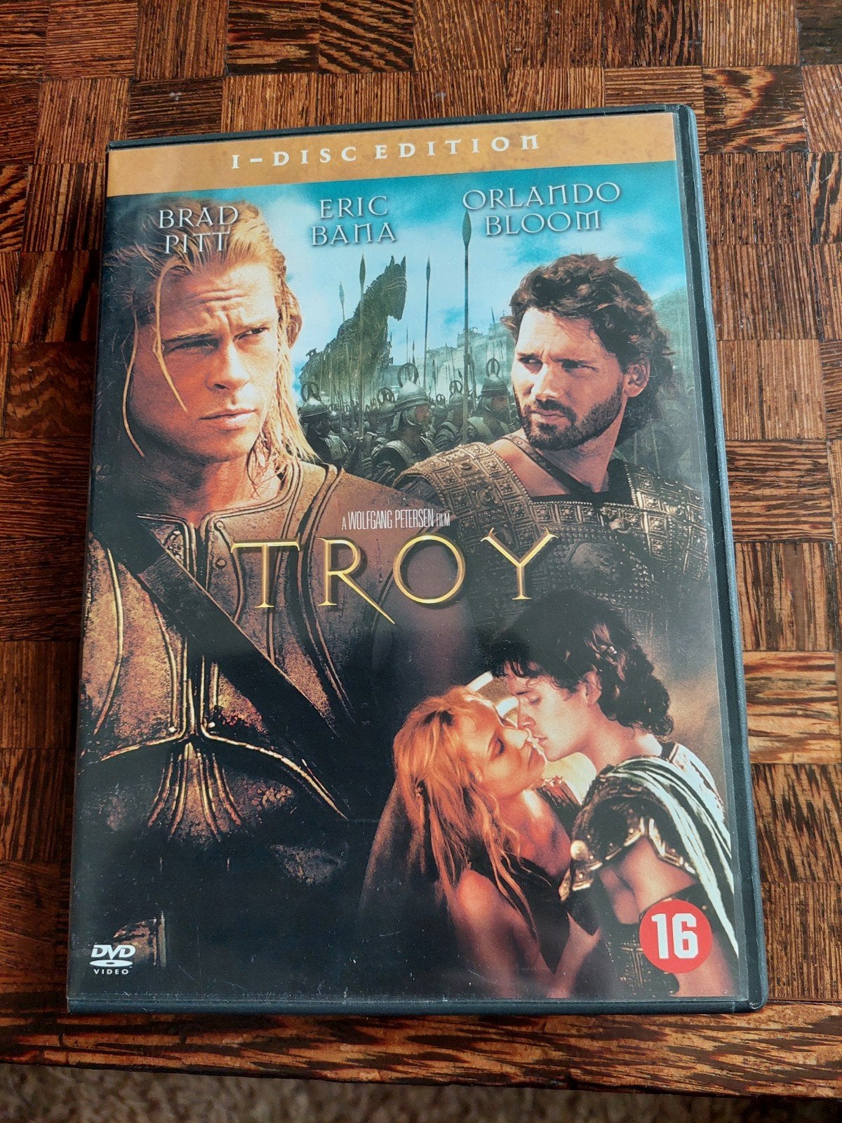 Troy DVD - Epische historische actiefilm met Brad Pitt, Verzenden, Zo goed als nieuw