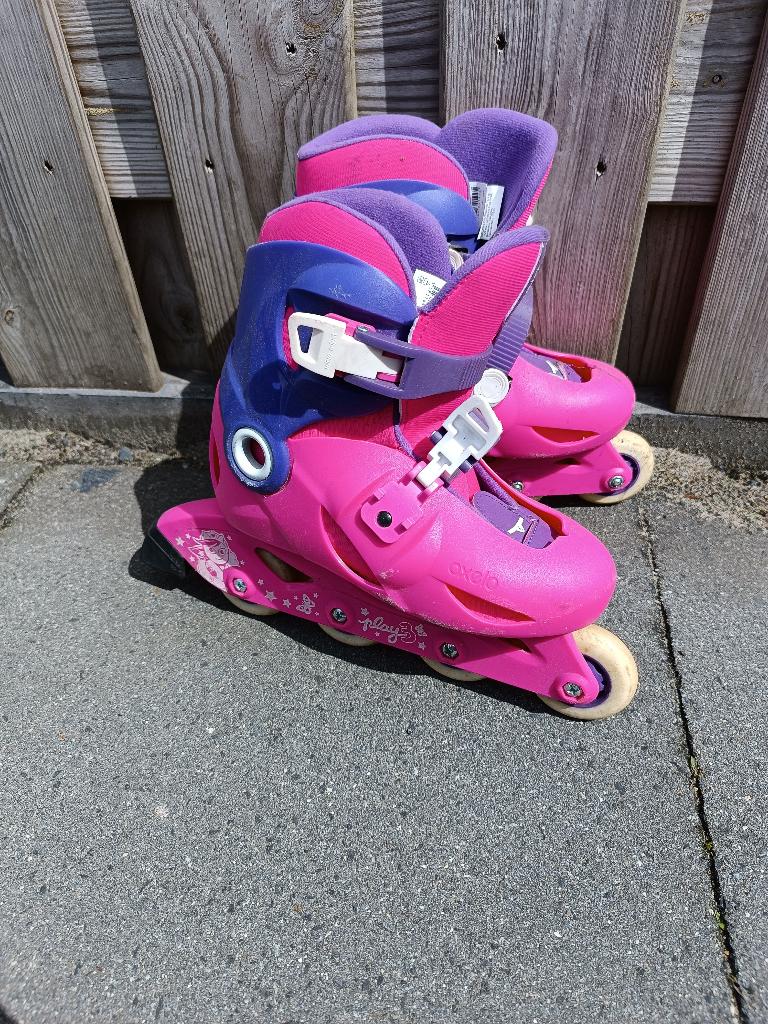 Skeeles, Gebruikt, Kinderen, Inline skates 4 wielen, Ophalen