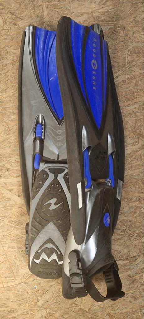 Aqua Lung Slingshot Duikvliezen - Maat Regular, Ophalen of Verzenden, Gebruikt, Zwem- of Duikvliezen