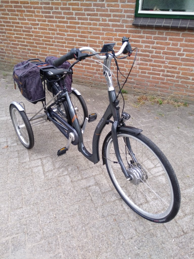 Driewielfiets Elektrisch Stella Nantes lage instap €1000,-, Ophalen of Verzenden, Zo goed als nieuw, Schijfrem, Stella