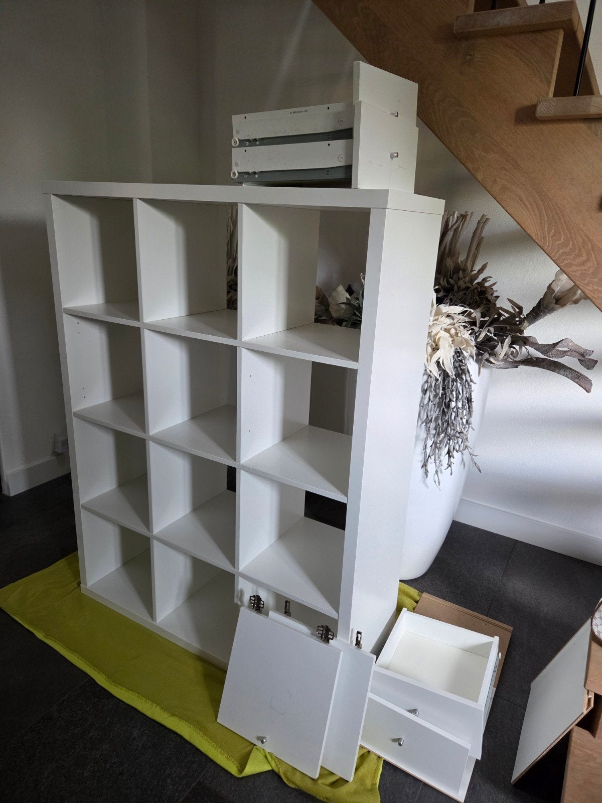Ikea vakkenkast wit met lades en deurtjes, Ophalen, Gebruikt
