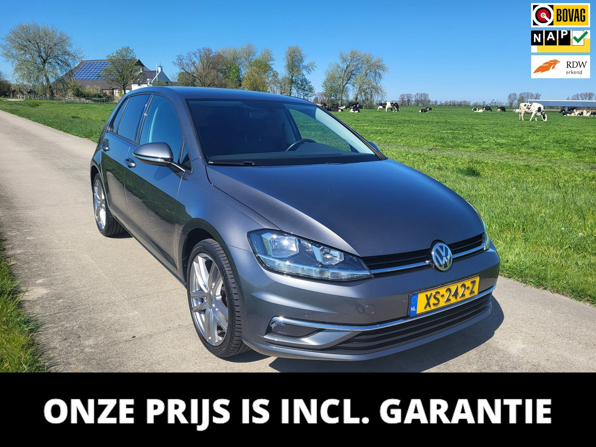 Volkswagen Golf 1.0 TSI 85.511km NAP 18"LMV navi cruise PDC, Auto's, Stof, Euro 6, Origineel Nederlands, Bedrijf