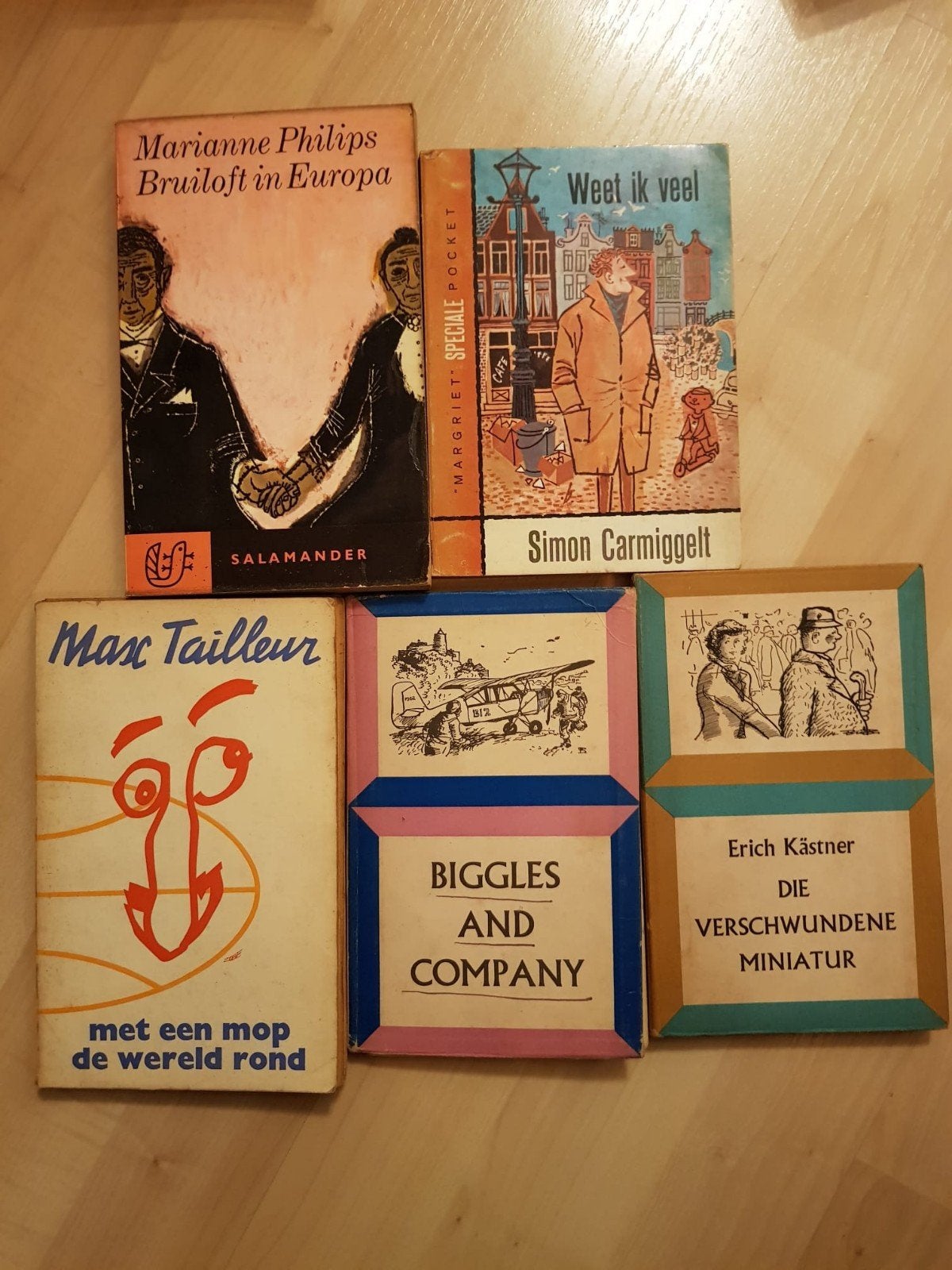 Boeken: Marianne Philips, Simon Carmiggelt, Max Taill, Boeken, Ophalen of Verzenden, Gelezen, Marianne Philips, Simon Carmiggelt, Max Tailleur, Erich Kästner