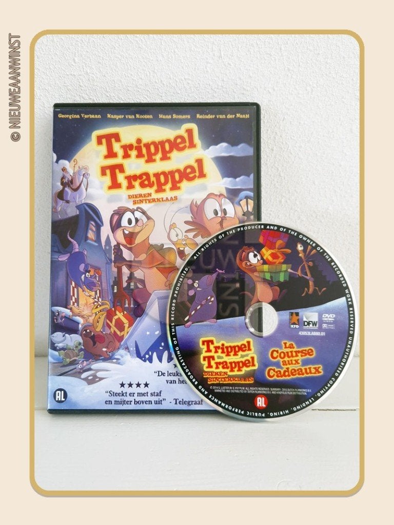 DVD Trippel Trappel Dieren Sinterklaas, Diversen, Verzenden, Zo goed als nieuw