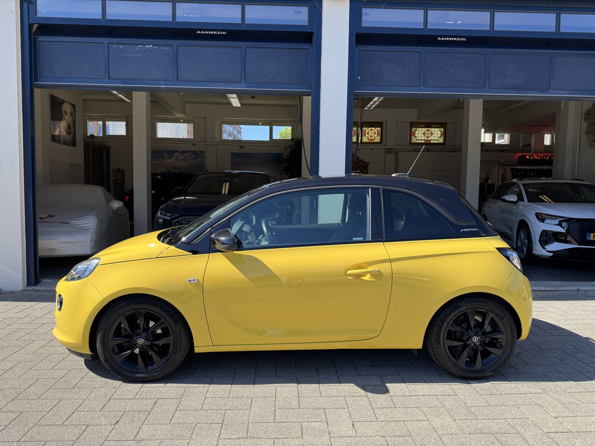 Opel ADAM 1.4 Unlimited AUTOMAAT/NAVI/CLIMA (bj 2016), Auto's, ADAM, 4 cilinders, 4 stoelen, Leder en Stof