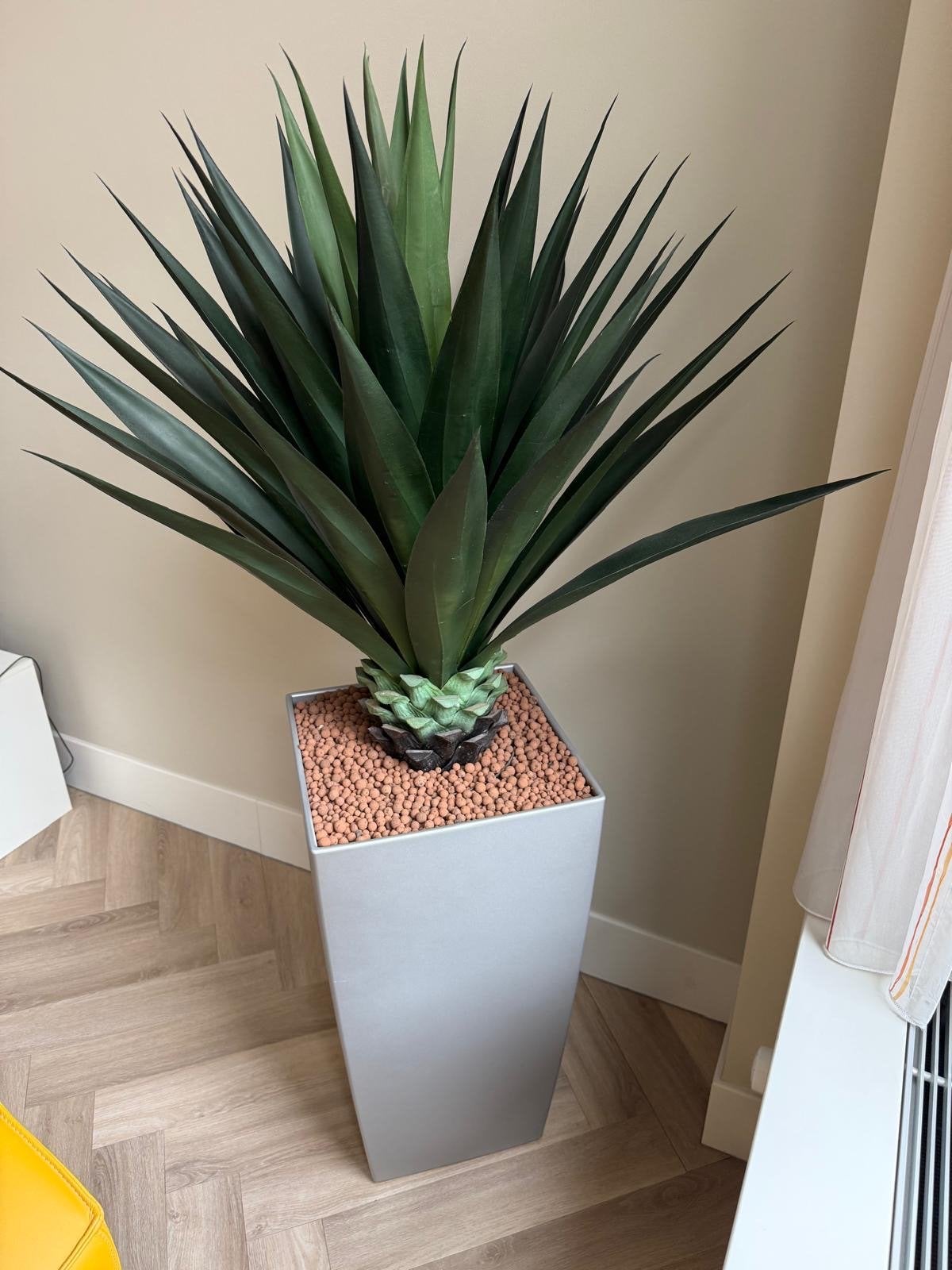 3x Grote Yucca kunstplant in pot, Huis en Inrichting, Kamerplanten, Ophalen, Volledige schaduw, In pot, Yucca