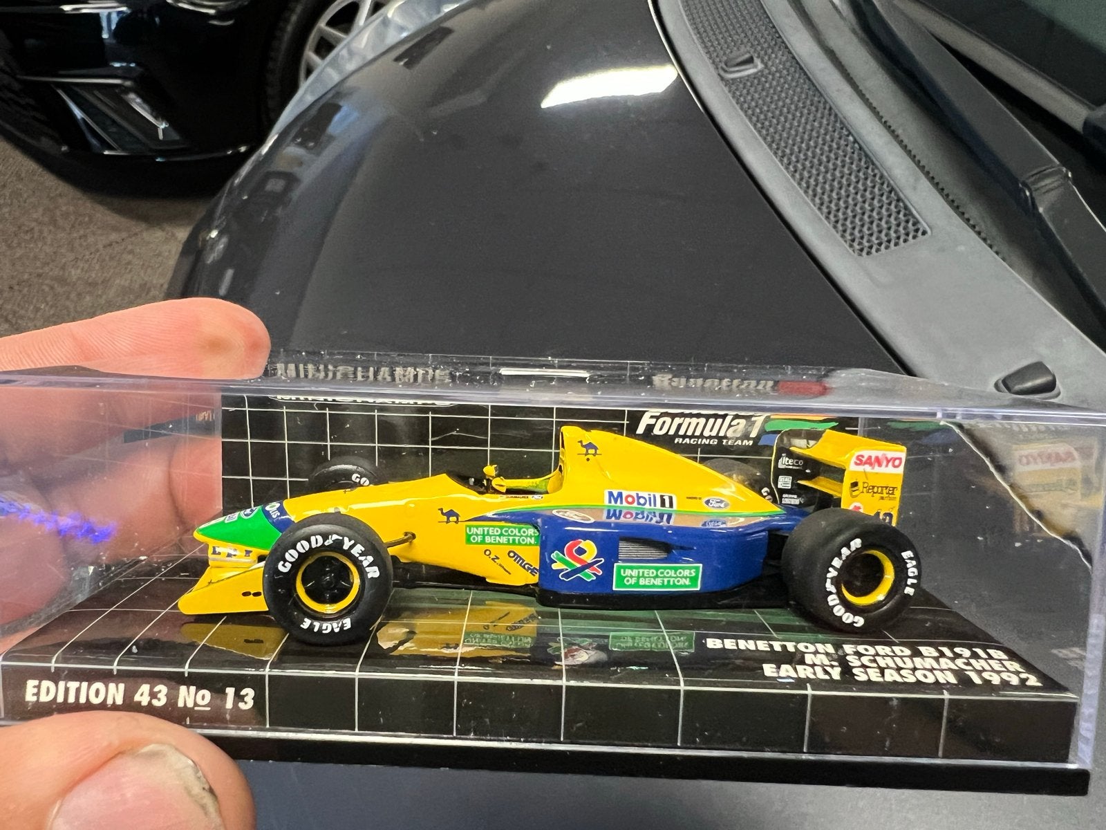 Minichamps Benetton Ford B191B M. Schumacher 1992, Ophalen of Verzenden, Zo goed als nieuw, Formule 1