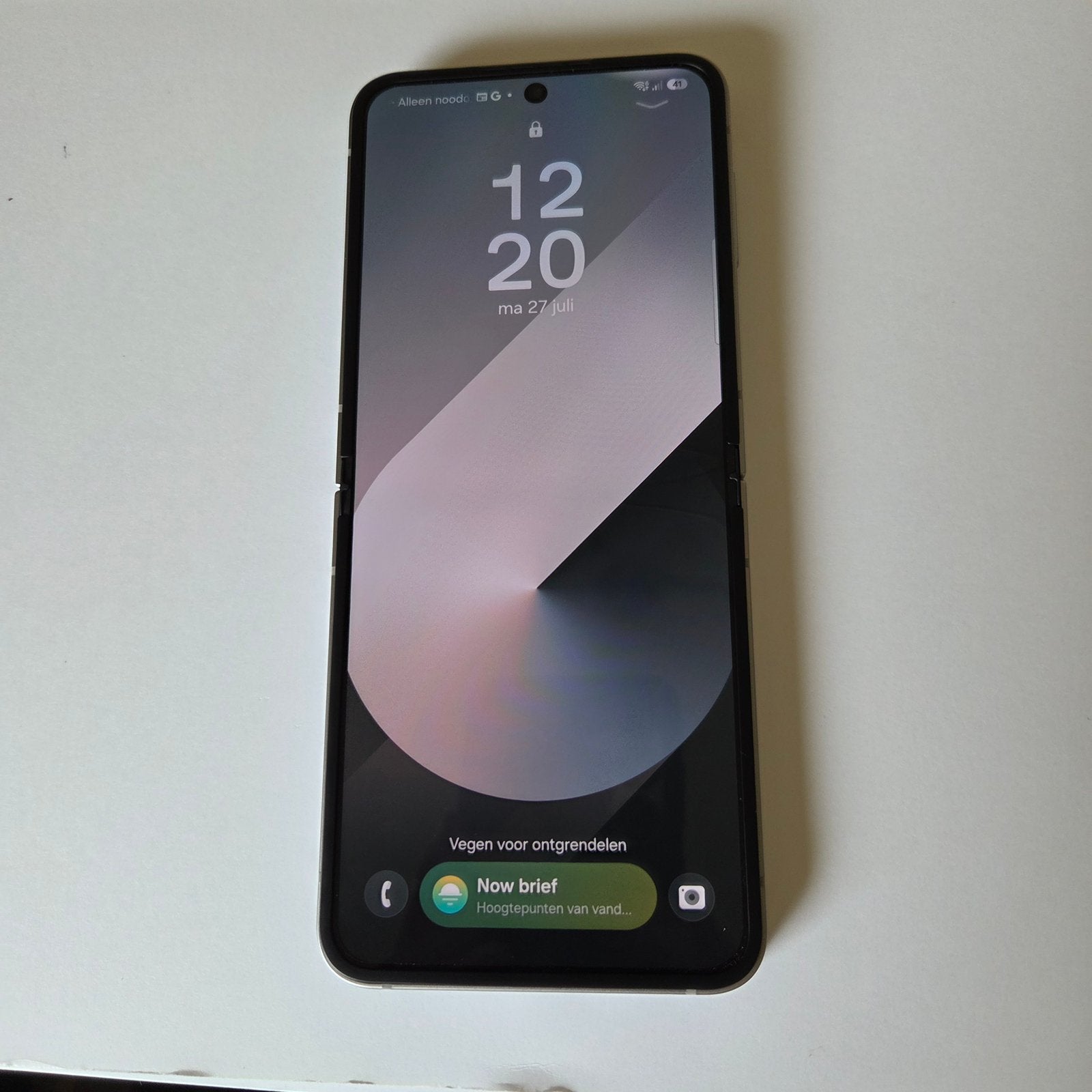 Samsung Galaxy Z Flip6, Zwart, Ophalen of Verzenden, Zo goed als nieuw, Galaxy Z Flip