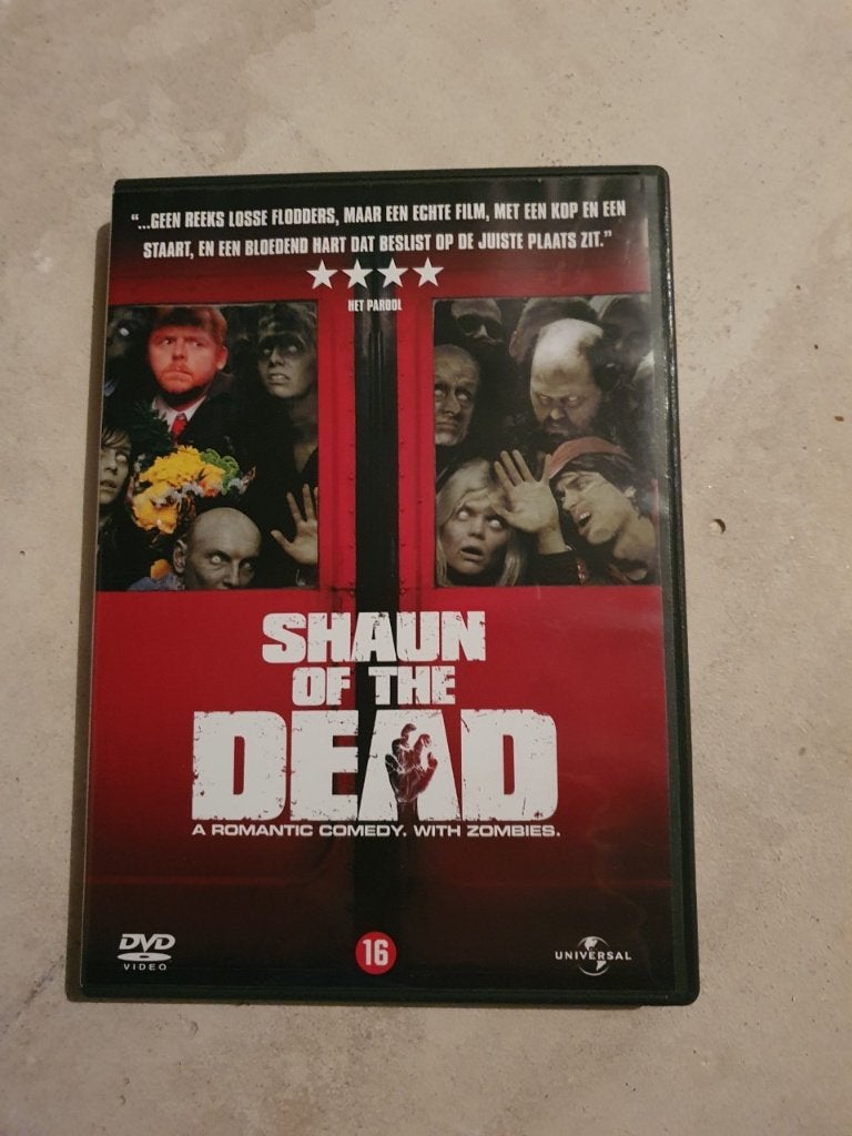 dvd:Shaun of the Dead, Vanaf 16 jaar, Ophalen of Verzenden, Zo goed als nieuw, Vampiers of Zombies