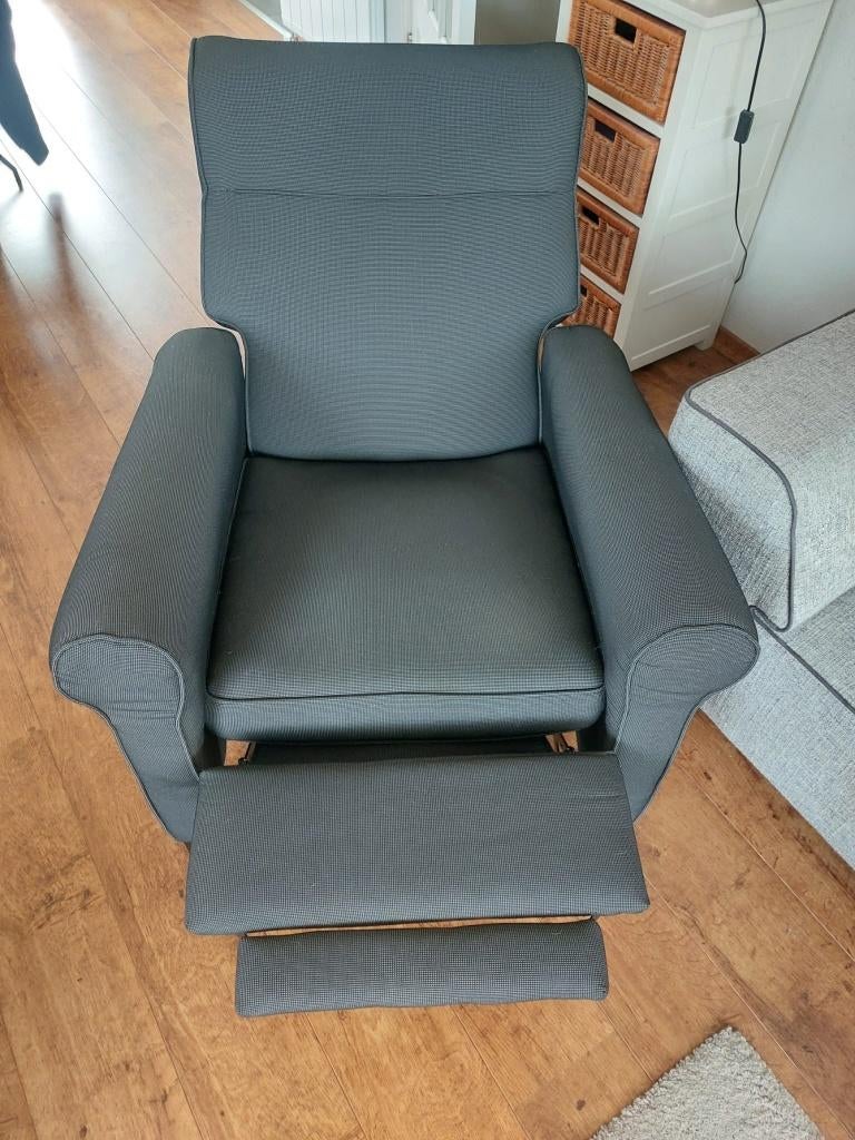 IKEA MUREN Relax Fauteuil, Ophalen, Gebruikt, 75 tot 100 cm, Stof