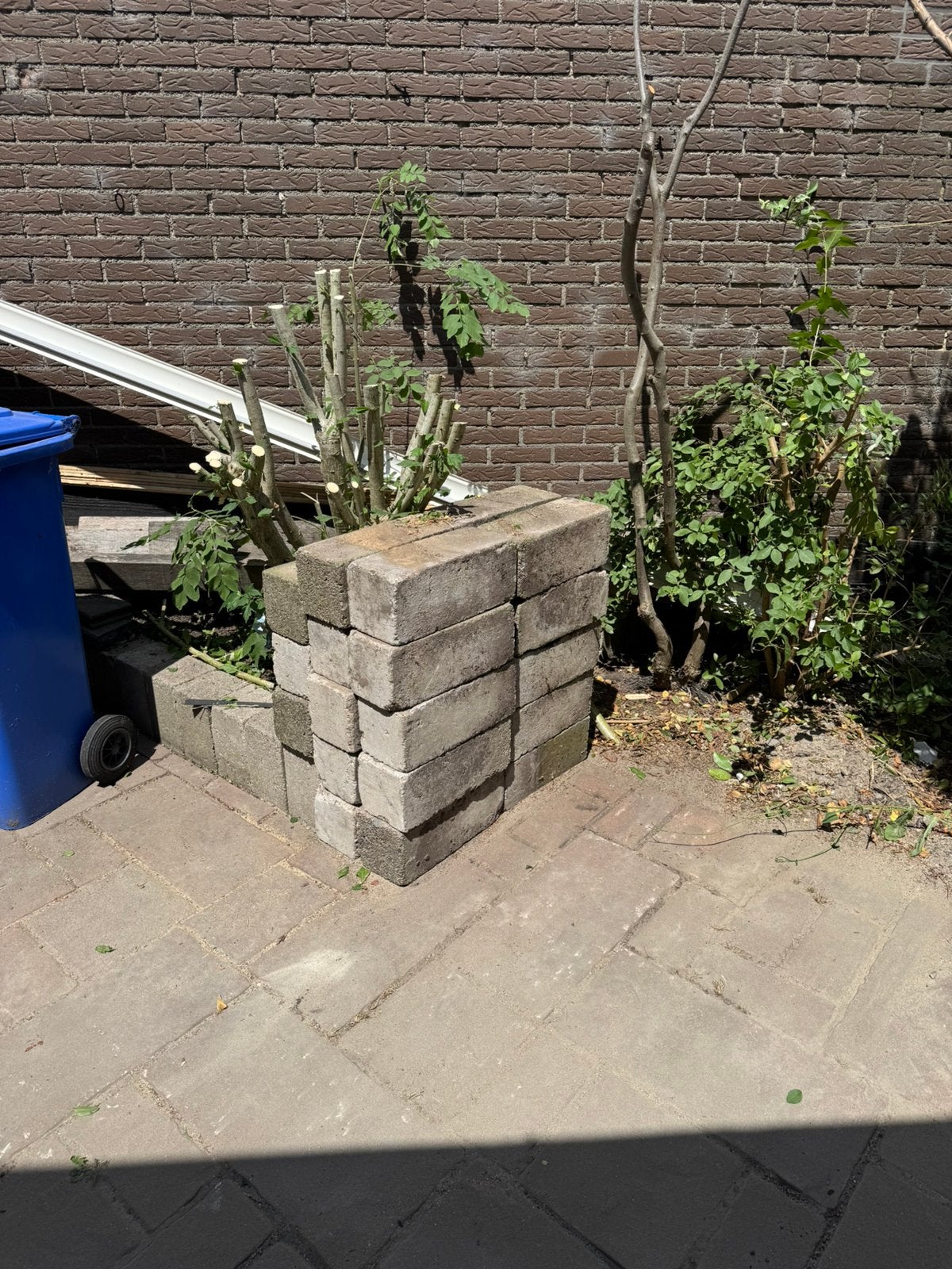 Stapelblokken | 46 stuks - gratis ophalen, Ophalen, Gebruikt, Minder dan 60 cm, Beton