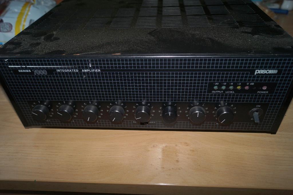 Paso T7060 Versterker, Overige merken, Gebruikt, Ophalen of Verzenden, 60 tot 120 watt