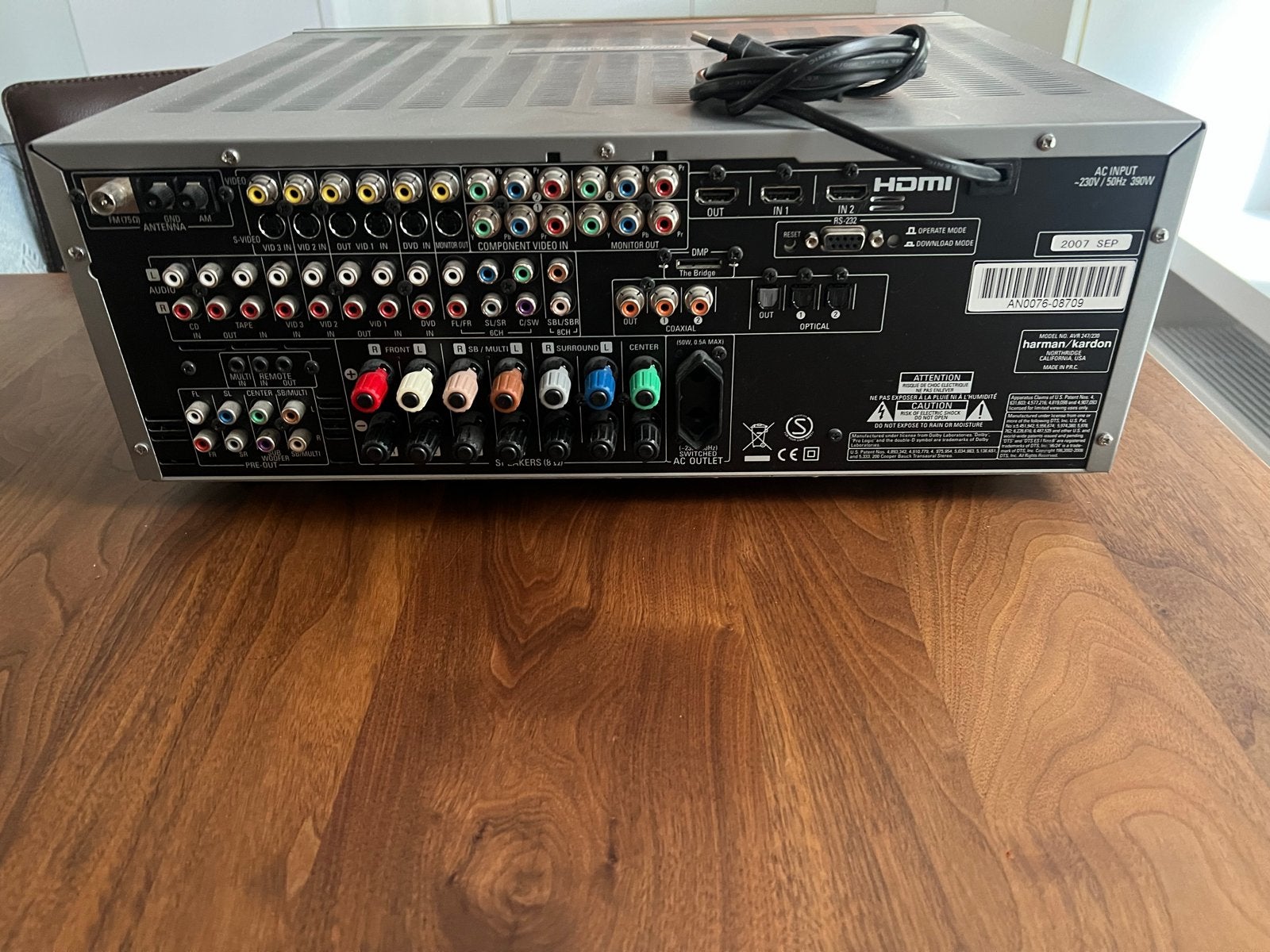 Complete Harman Kardon Home Cinema Set met HDMI, Ophalen, Gebruikt, 5.1-systeem, Overige merken