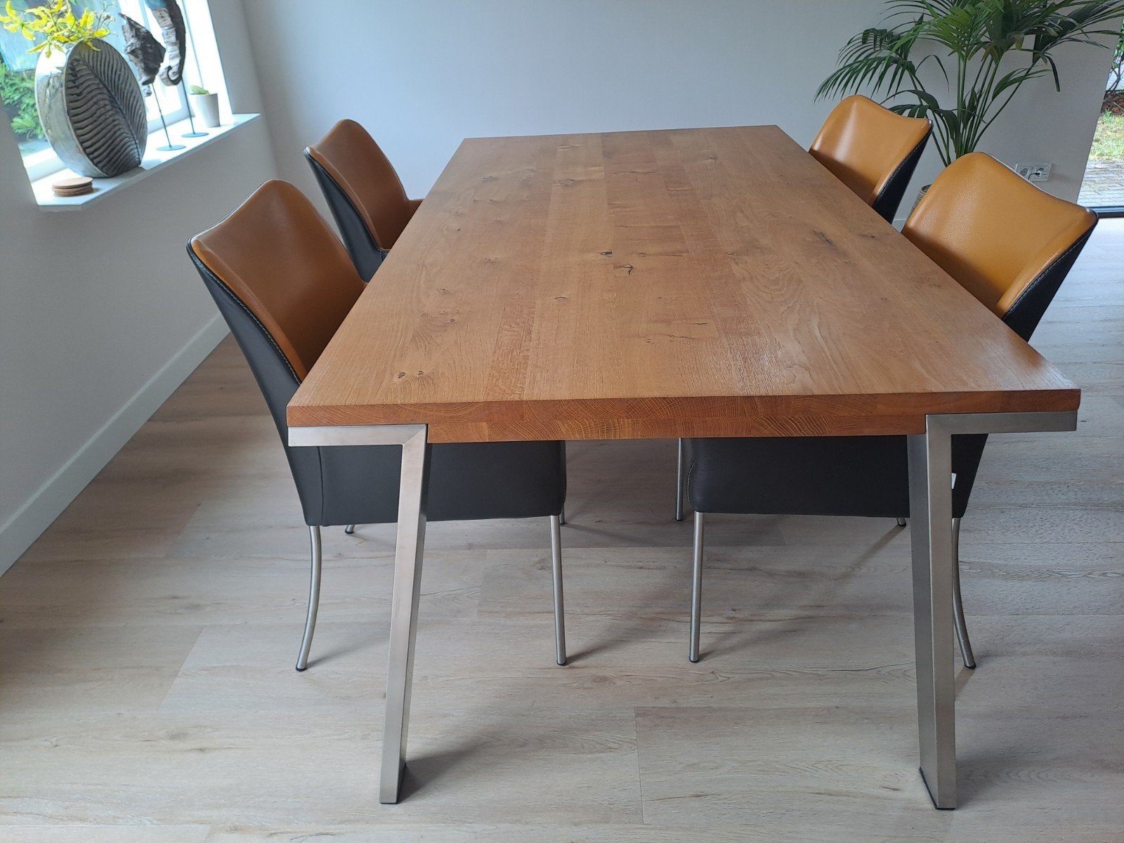 Bert Plantagie tafel, Ophalen, Gebruikt, 100 tot 150 cm, Eikenhout