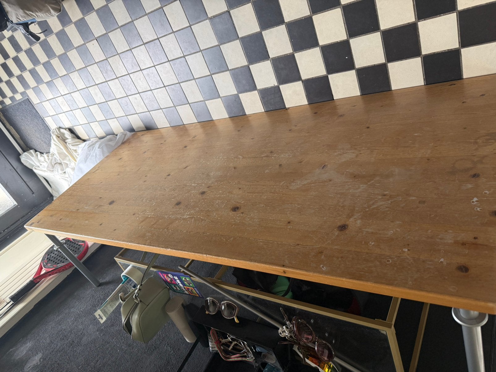 Groot lundia bureau 175x 77 cm, Ophalen, Zo goed als nieuw