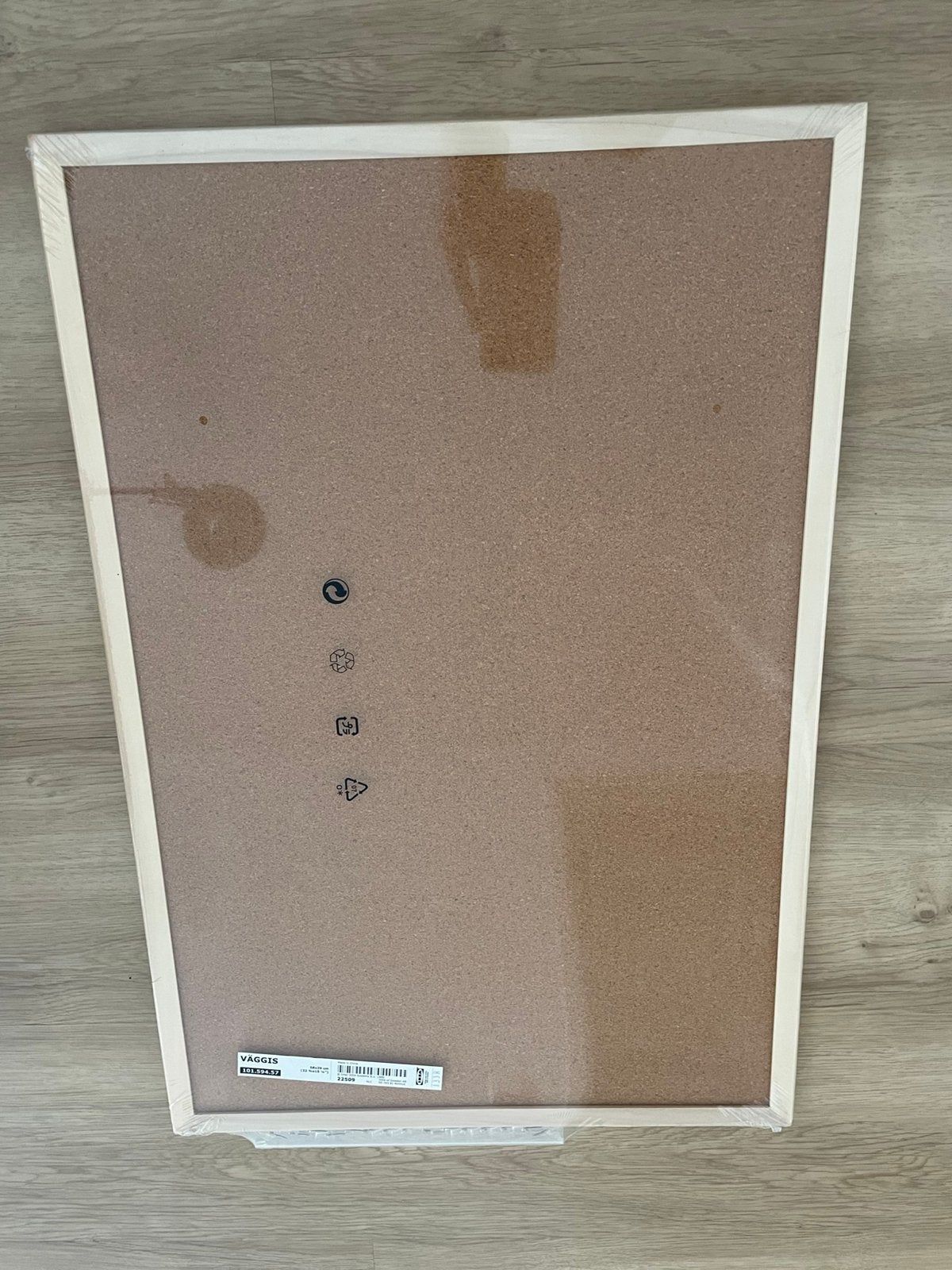 VÄGGIS IKEA - memobord - prikbord - kurk, Audio, Tv en Foto, Fotografie | Fotolijsten, Ophalen, Hout, Overige typen, Nieuw
