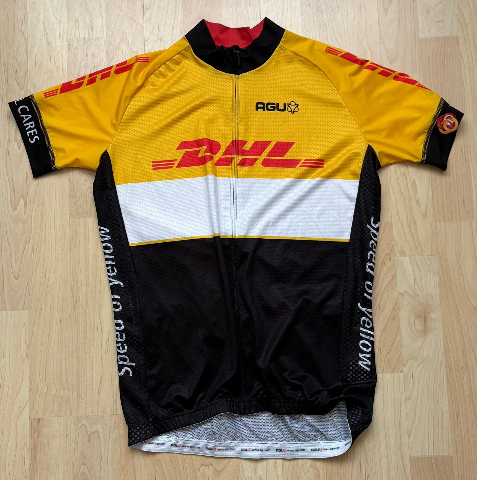 DHL fiets shirt, Ophalen of Verzenden, Zo goed als nieuw, Bovenkleding