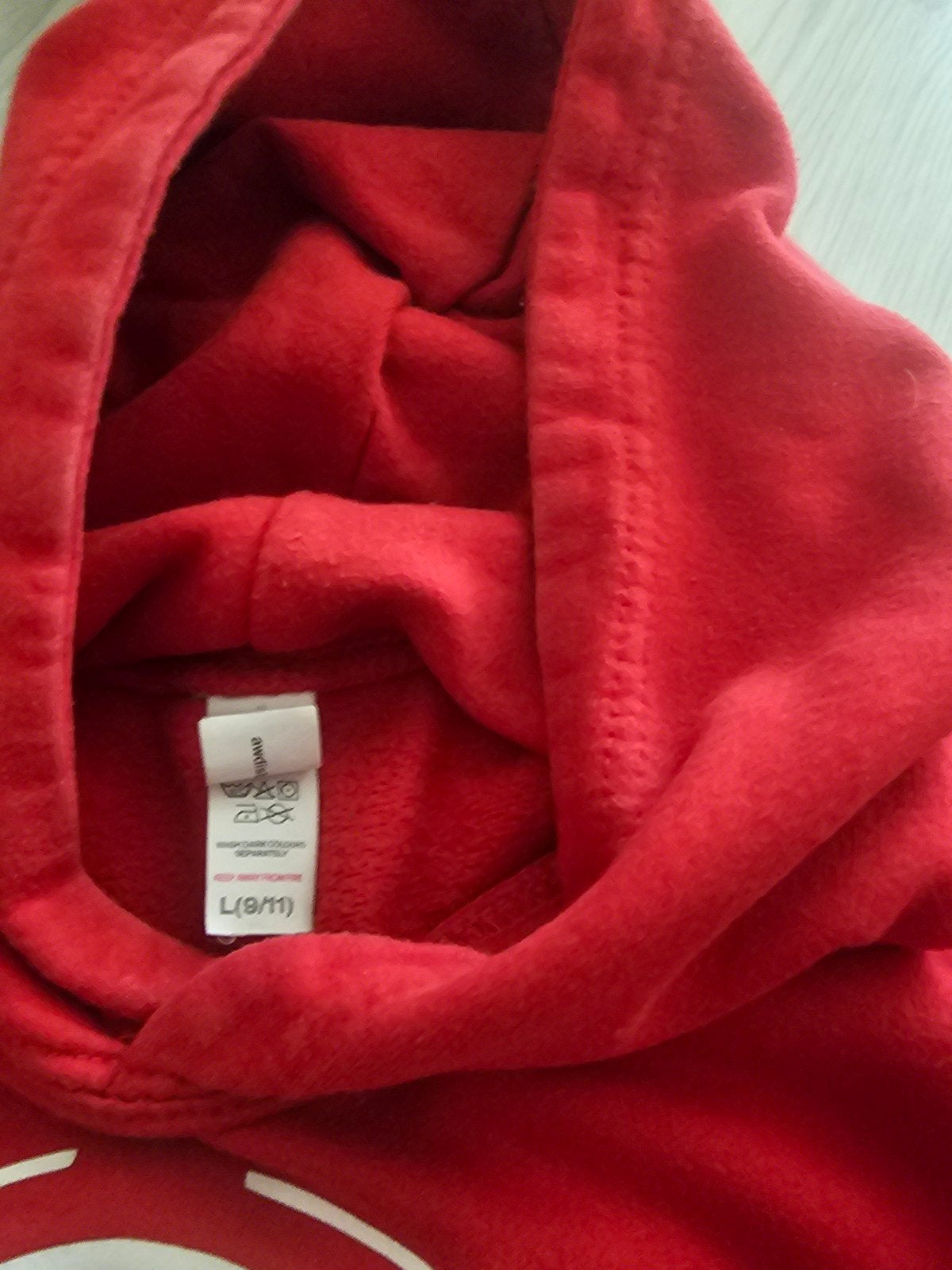 Rode hoodie Royalistiq maat L (9/11), Ophalen of Verzenden, Gebruikt, Royalistiq, Jongen of Meisje