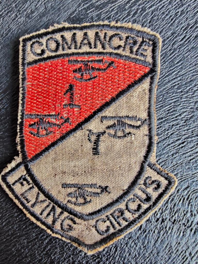 Patch US Army Vietnam Aviation C Troop 1st Battalion 7th Cav, Verzamelen, Ophalen of Verzenden, Landmacht, Amerika, Embleem of Badge
