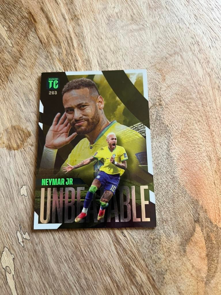 Voetbal kaart neymar jr is in goede staat, Ophalen of Verzenden, Zo goed als nieuw, Plaatje