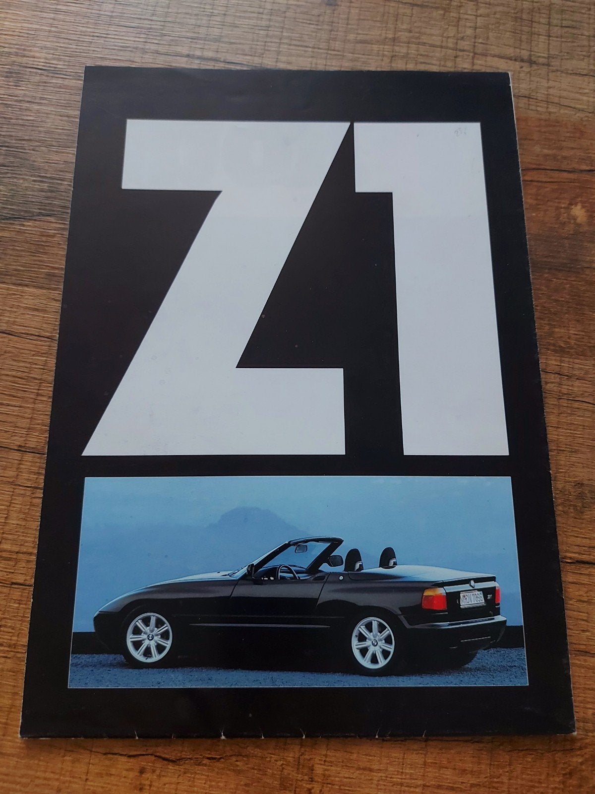 1989 exclusieve BMW Z1 roadster folder NL, Ophalen of Verzenden, Zo goed als nieuw, BMW