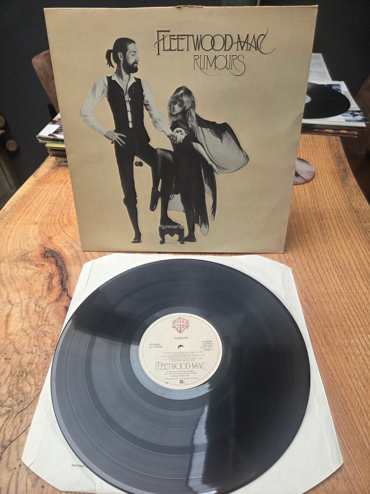 Fleetwood Mac - Rumours LP (Originele Persing), Cd's en Dvd's, LP, Gebruikt, Pop, Originele persing