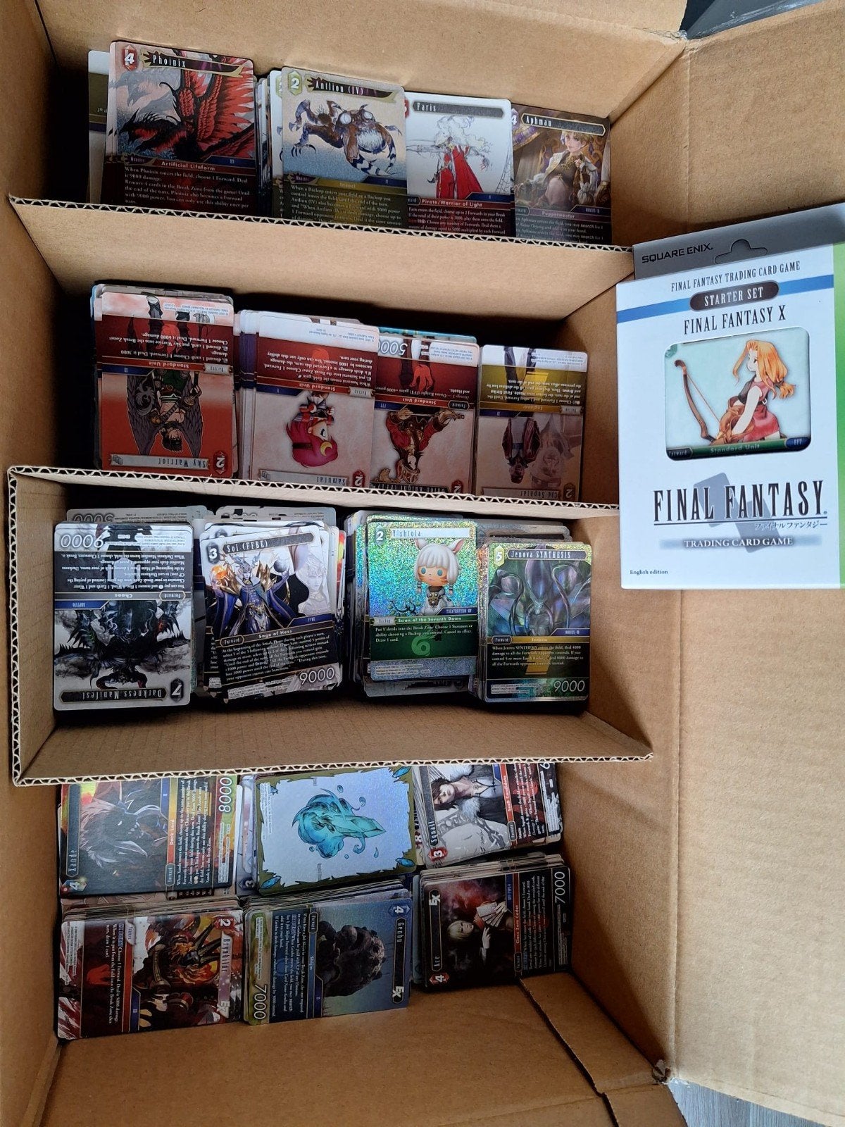 Final Fantasy TCG Bulk - Opus 1 t/m 21, Ophalen of Verzenden, Zo goed als nieuw, Meerdere kaarten