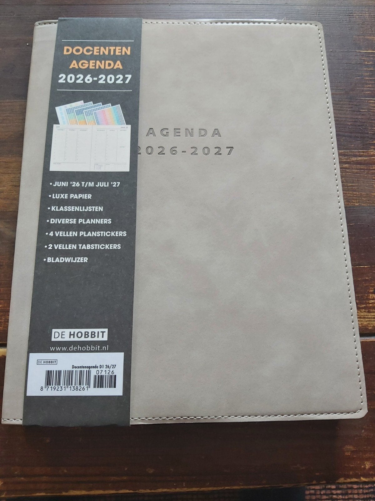 Hobbit docenten agenda 2026/2027 nieuw !!, Ophalen of Verzenden, Nieuw