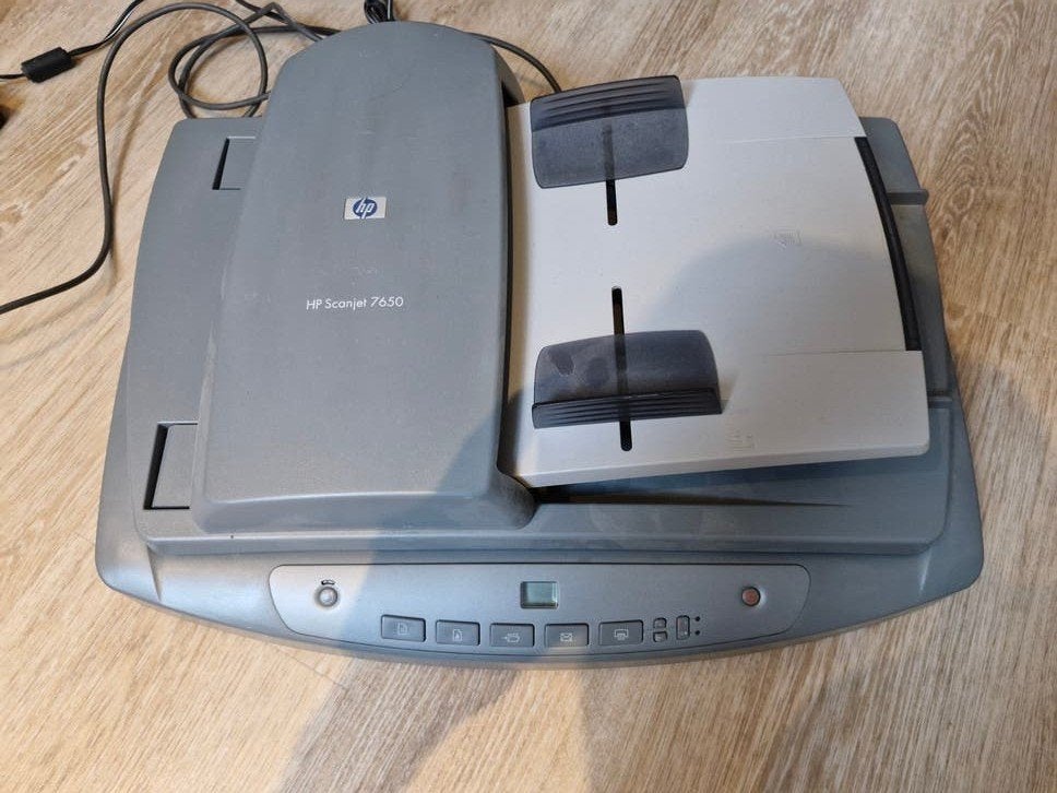 GRATIS - HP Scanjet 7650 scanner - Status onbekend, Ophalen, Flatbedscanner, HP