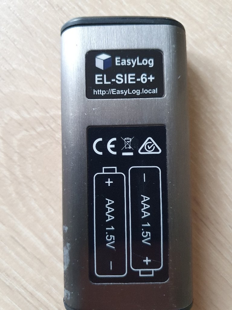 Easylog Lascar EL-SIE-6+ Druk Datalogger-Temp. - vocht -, Doe-het-zelf en Verbouw, Meetapparatuur, Ophalen of Verzenden, Gebruikt