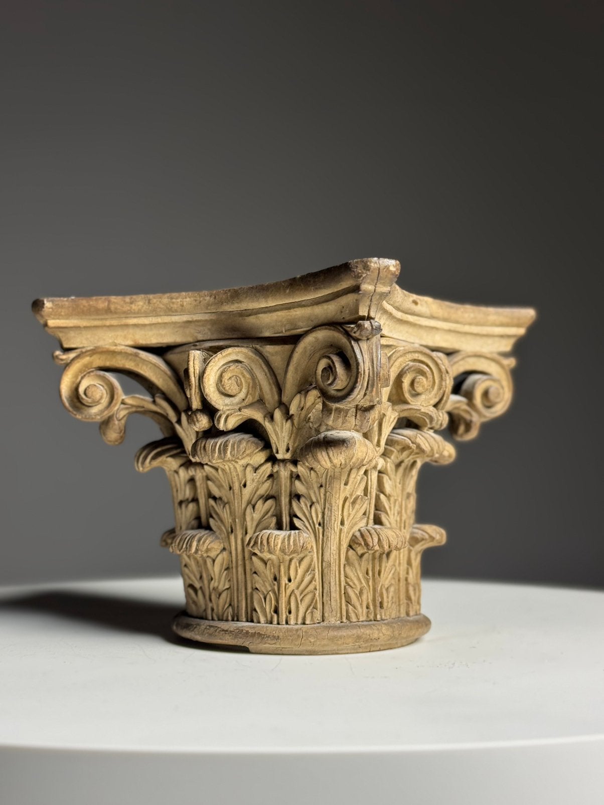 Terra cotta kapiteeltje, Ophalen, Zo goed als nieuw