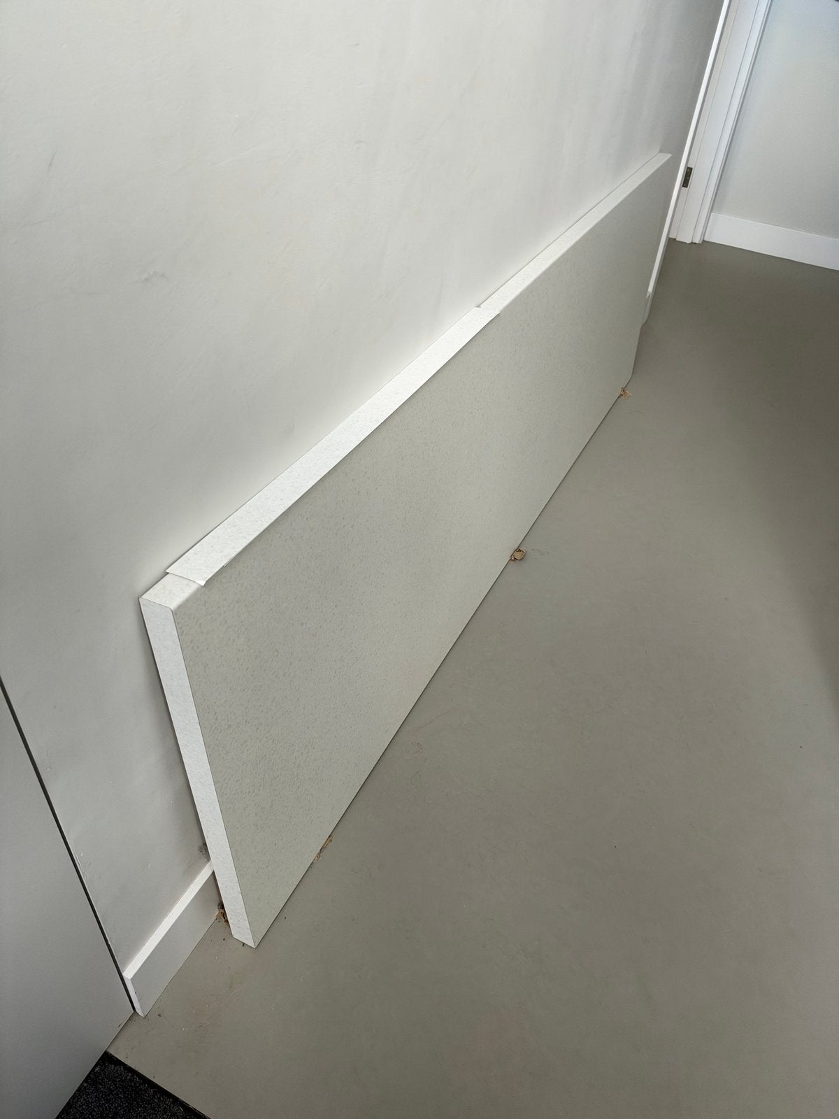 Säljan werkblad keuken wit/lichtgrijs 199x63,5x3,8 cm, Ophalen, Wit, 150 tot 200 cm, Nieuw