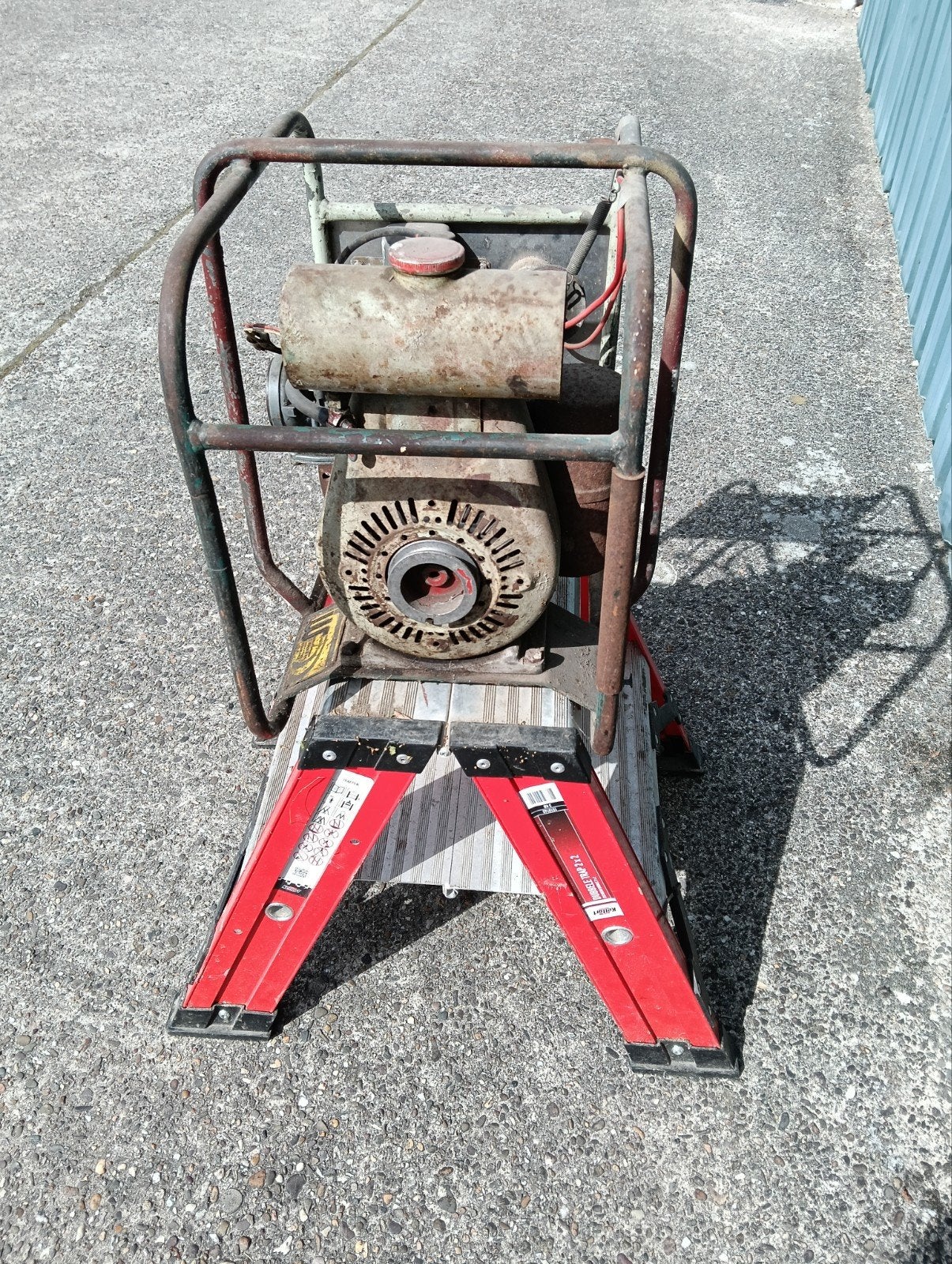 Stationaire motor, Doe-het-zelf en Verbouw, Gereedschap | Overige machines, Ophalen