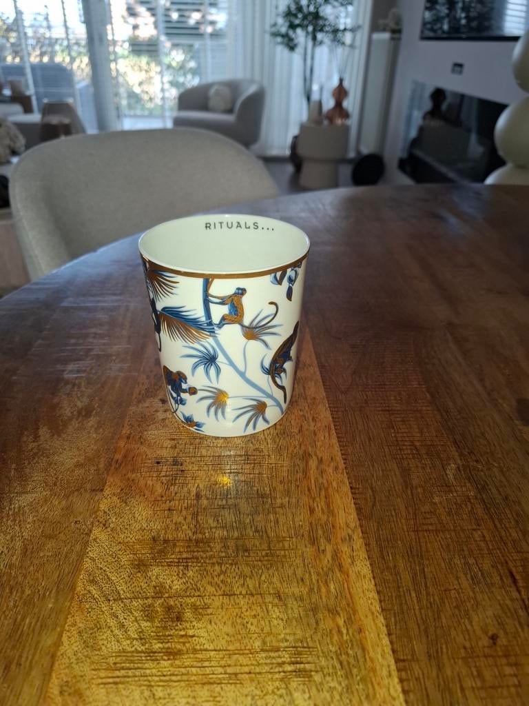 Rituals kaarsenhouder met apenprint, Ophalen, Overige materialen, Zo goed als nieuw, Overige kleuren