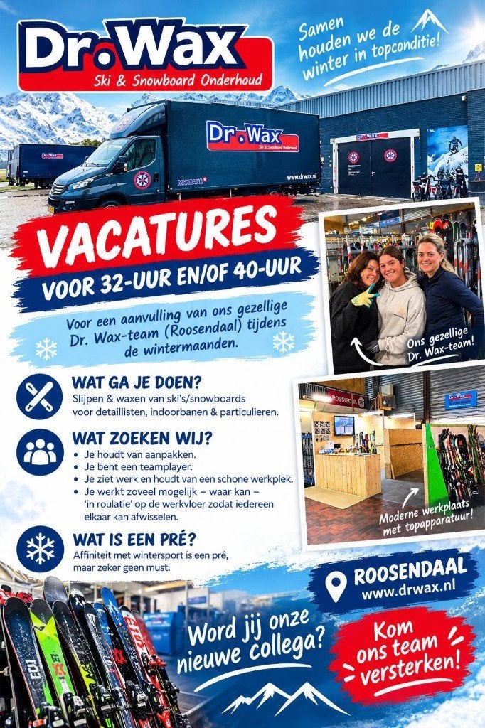 Mankracht gevraagd voor wintermaaden, 33 - 40 uur, MBO, Starter, Tijdelijk contract