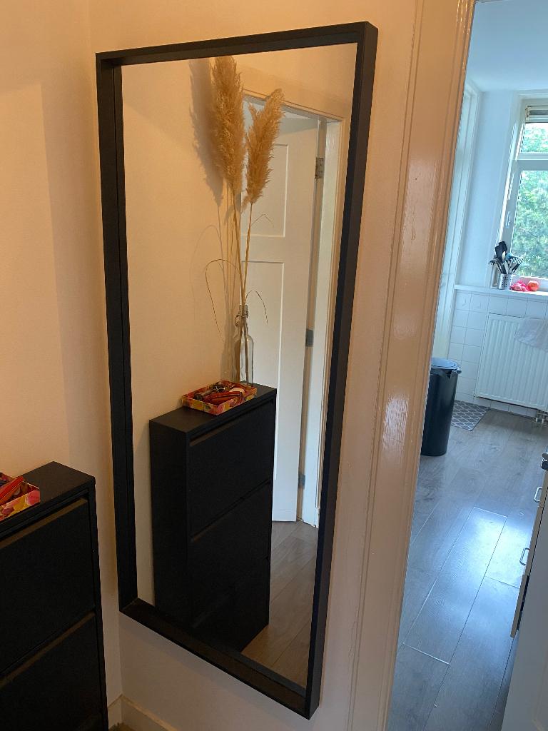Spiegel, Ophalen, Gebruikt, Rechthoekig, Minder dan 100 cm