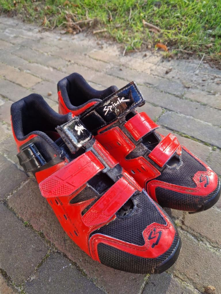 Spiuk Fietsschoenen Maat 40 Rood Zwart, Spiuk, Gebruikt, Heren, Schoenen