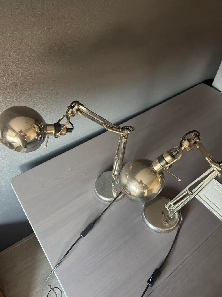 2x Bureau Lamp - ikea Forså, Ophalen, Gebruikt, Metaal, Minder dan 50 cm