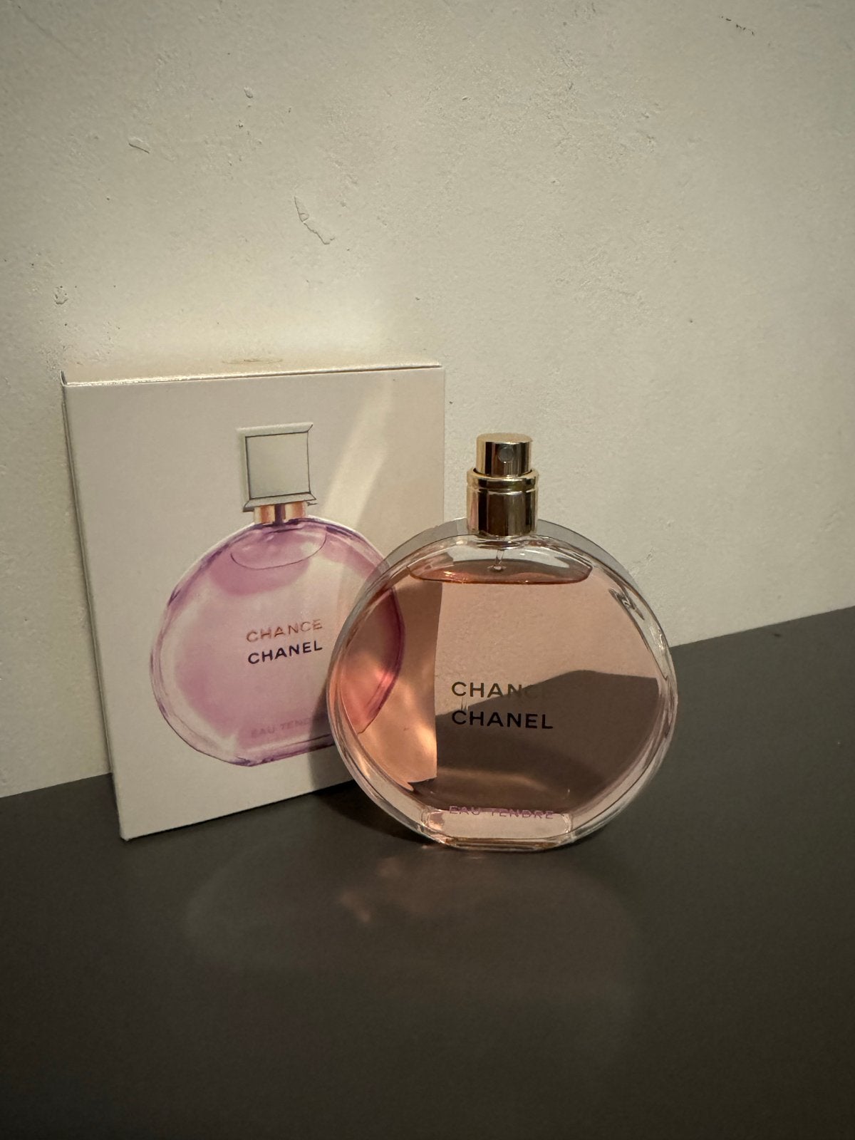 Chanel Chance Eau Tendre Parfum - Zo goed als nieuw, Sieraden, Tassen en Uiterlijk, Ophalen of Verzenden, Zo goed als nieuw