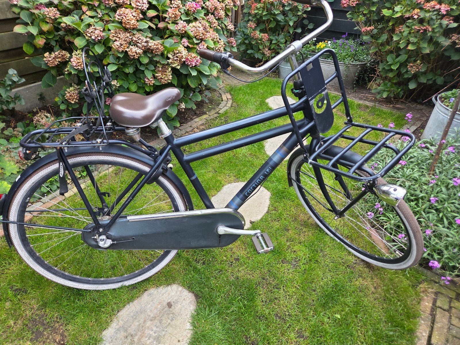Cortina U4 Transportfiets 28inch framemaat 50, Terugtraprem, Gebruikt, Versnellingen, Cortina U4