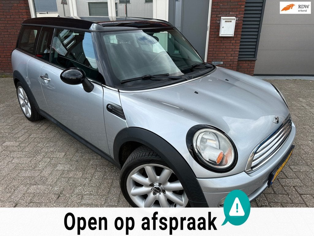 Mini Mini Clubman 1.6 Cooper Pepper / Navi / Carplay / 17inc, Auto's, Mini, Voorwielaandrijving, Stof, Gebruikt, 4 cilinders
