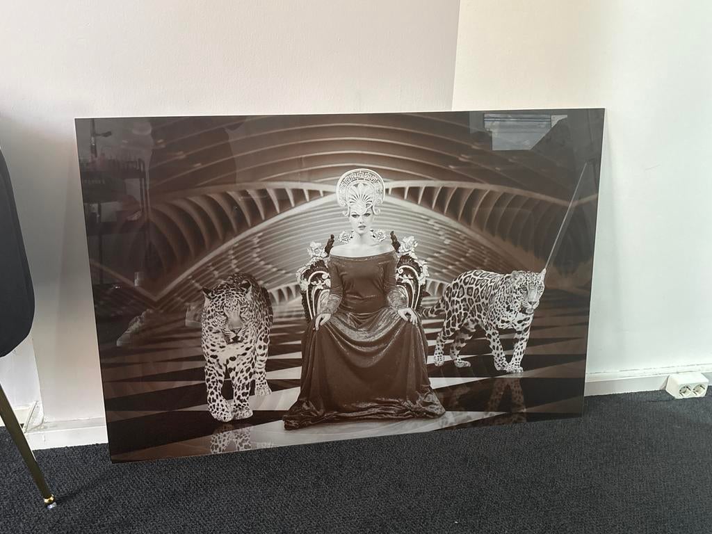 Luxe glasschilderij wanddecoratie (nieuw), Huis en Inrichting, Woonaccessoires | Schilderijen, Tekeningen en Foto's, Nieuw, Schilderij