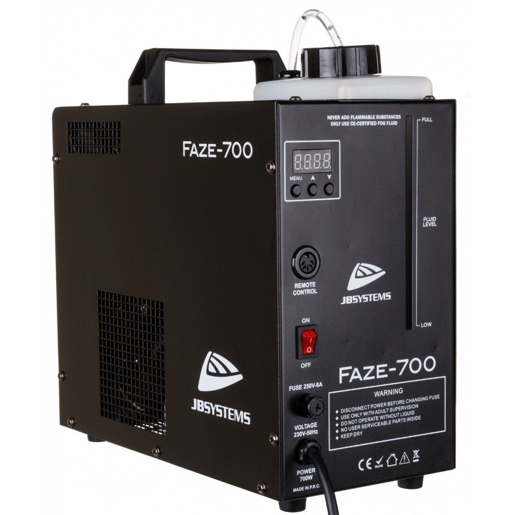 JB Systems FAZE-700 Zeer compacte Fazer-effectmachine Hazer, Geluidgestuurd, Nieuw, Ophalen of Verzenden, .