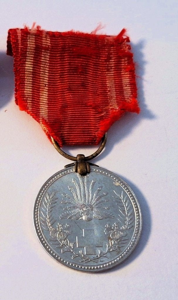 lidmaatschapsmedaille van het Japanse Rode Kruis, Verzamelen, Ophalen of Verzenden, Overige soorten, Azië, Lintje, Medaille of Wings