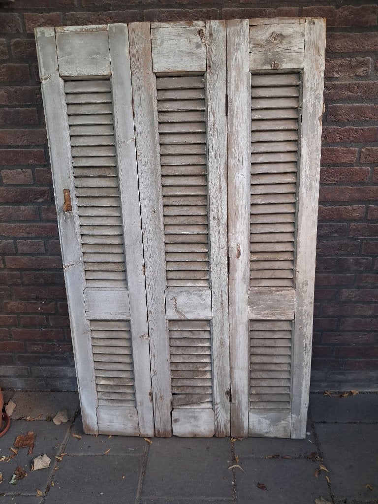 Oude Franse Louvre deur, Doe-het-zelf en Verbouw, Ophalen, Gebruikt, 80 tot 100 cm, Binnendeur