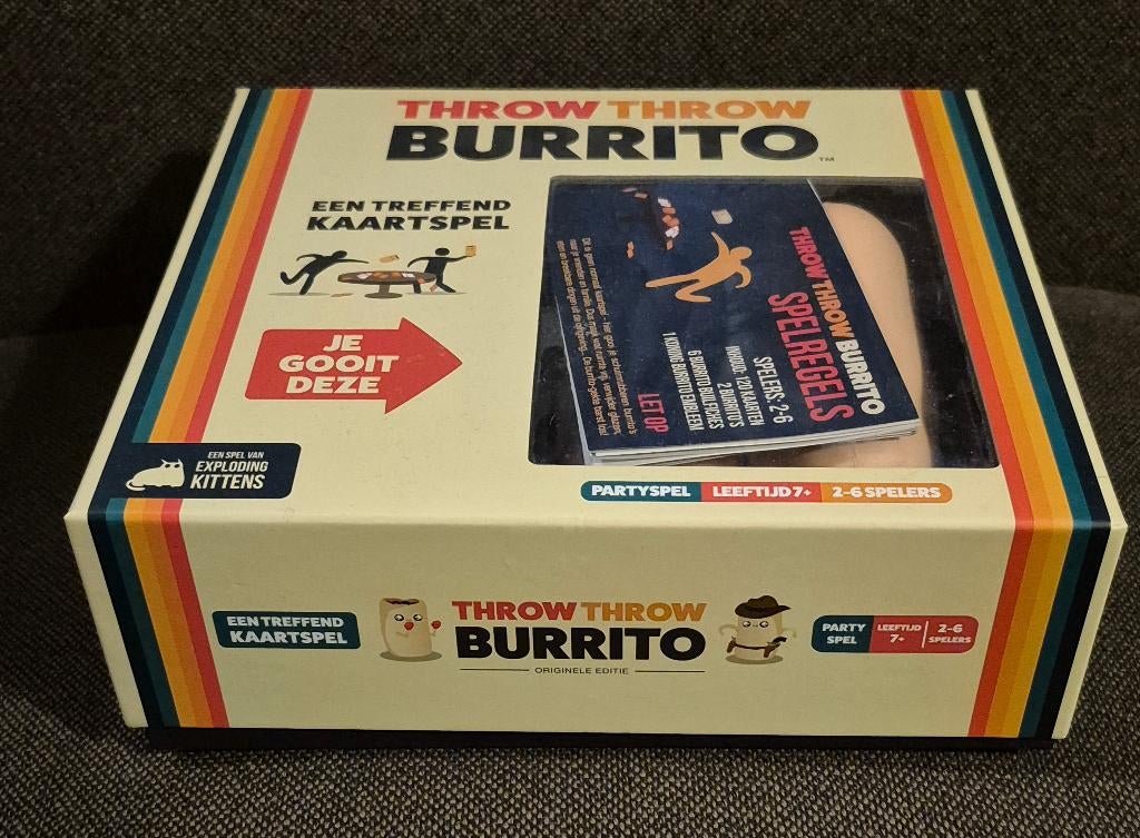 Throw throw burrito, Nederlands, Ophalen, Zo goed als nieuw